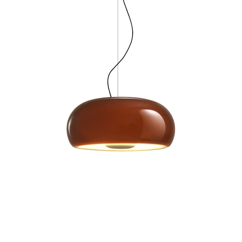Ravello Pendant - Amber Glass