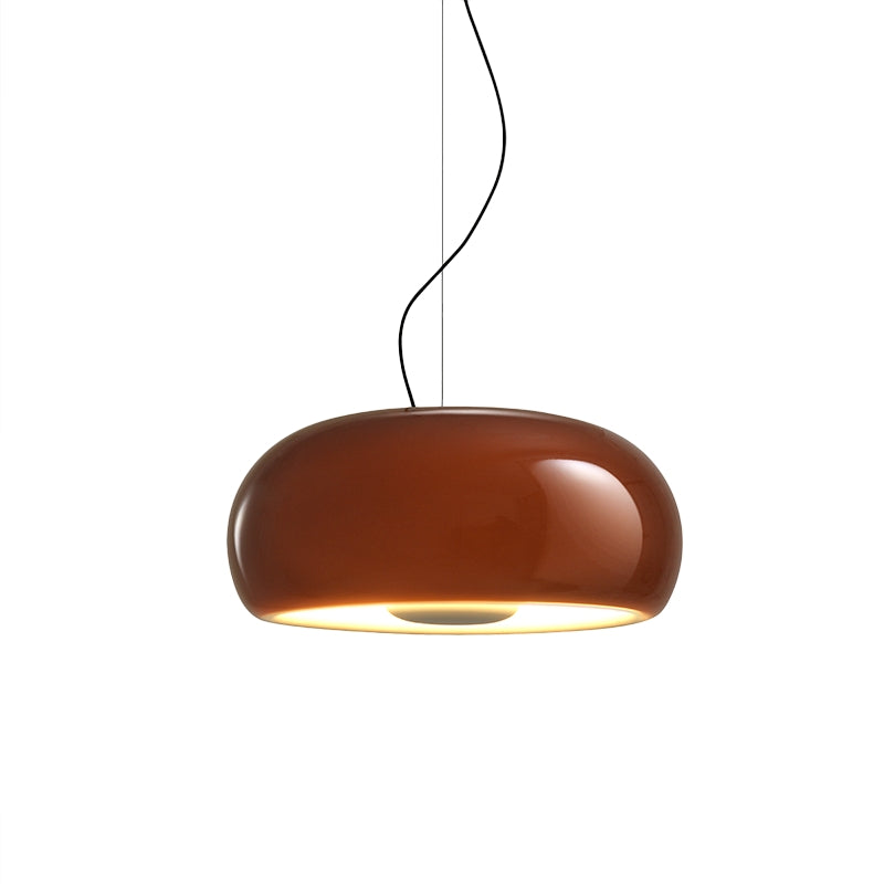 Ravello Pendant - Amber Glass