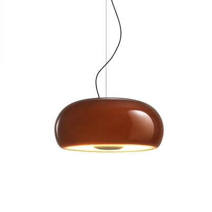 Ravello Pendant - Amber Glass