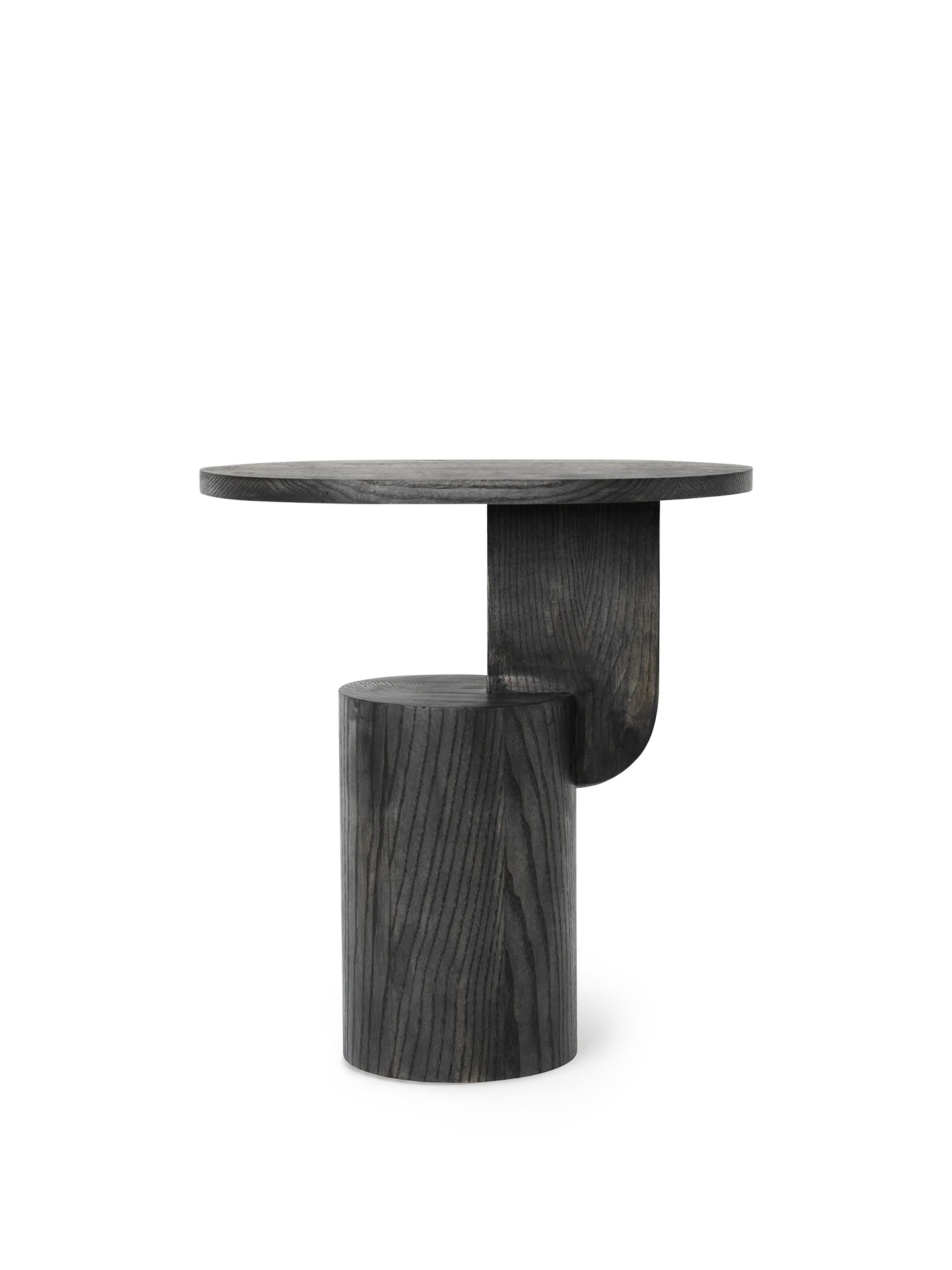 Trevino Side Table - Black Ash Wood