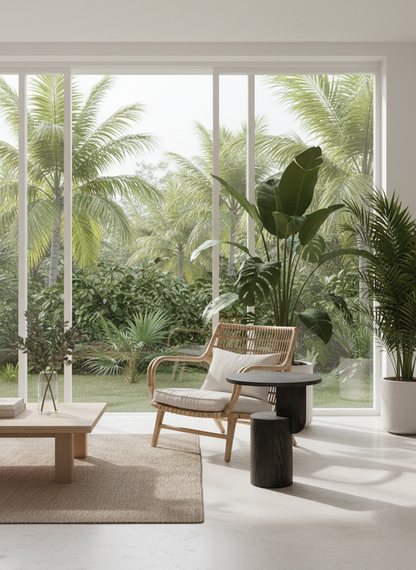 Trevino Side Table - Black Ash Wood