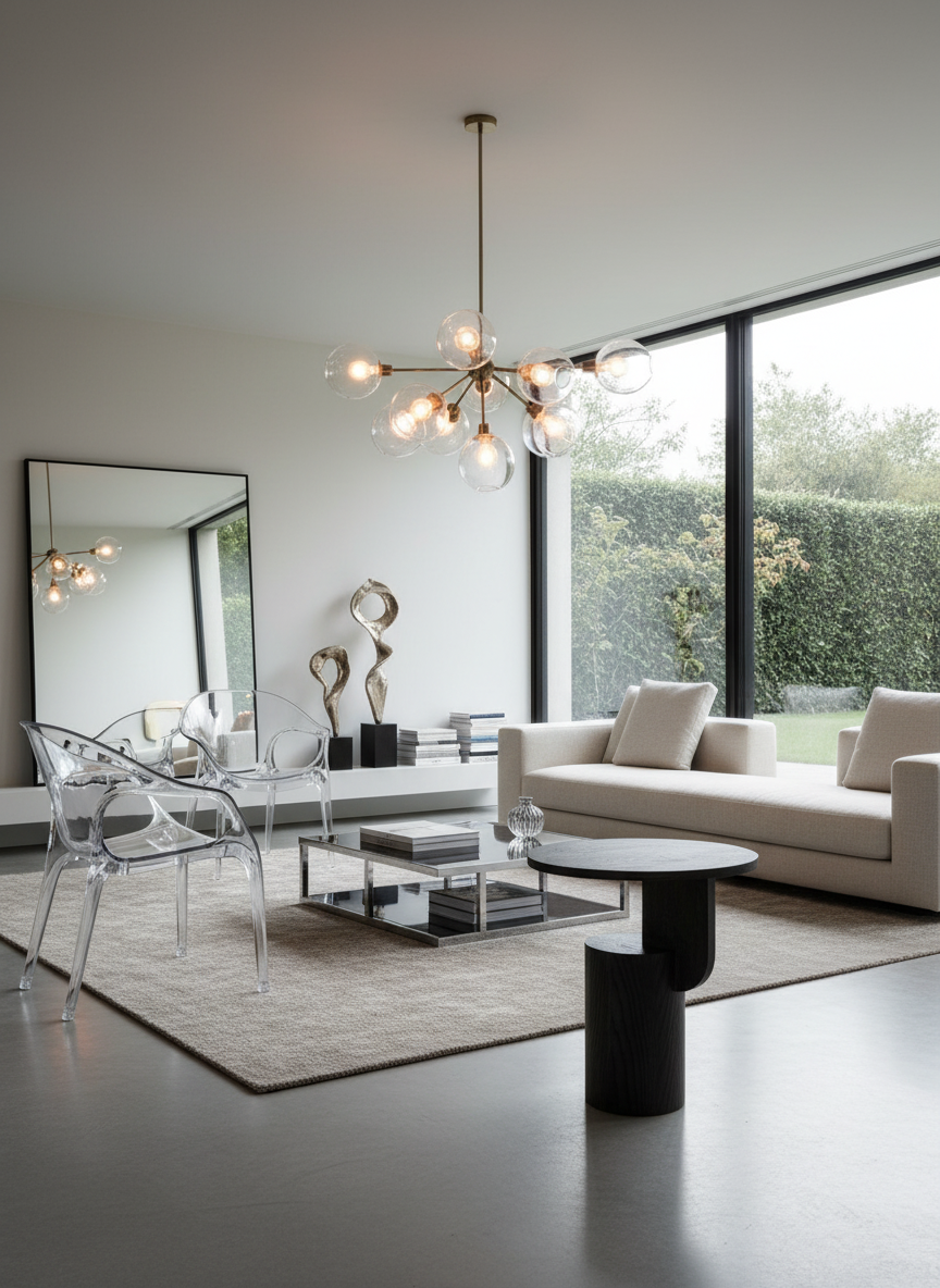 Trevino Side Table - Black Ash Wood