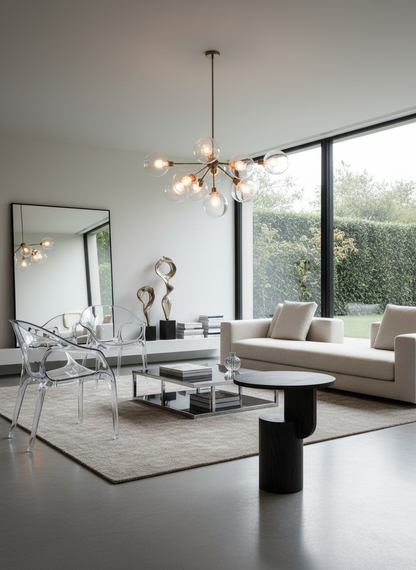 Trevino Side Table - Black Ash Wood