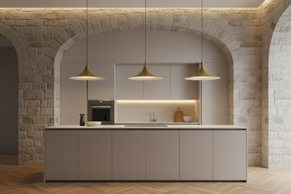 Archello Pendant - Fennel Seed Gloss