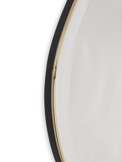 Curvature Wall Mirror - Brass Frame - Small