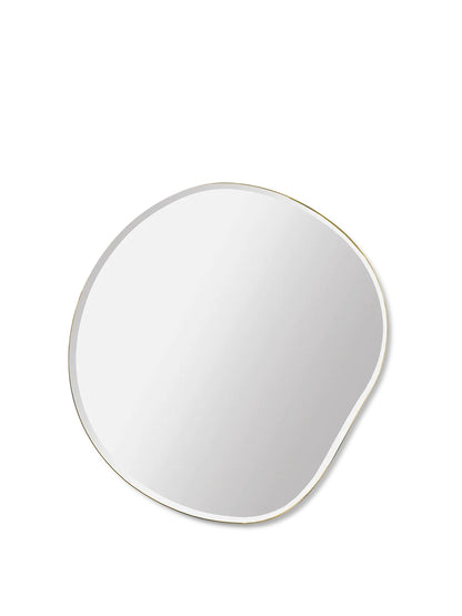 Curvature Wall Mirror - Brass Frame - Small