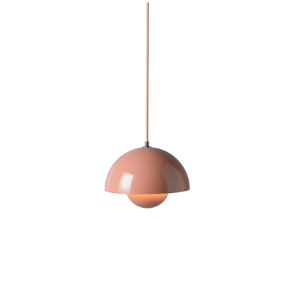 Fiore Pendant - 23cm Beige Red