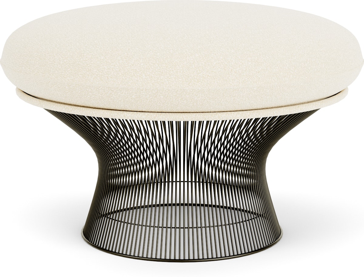 Warren Platner Ottoman - Black Frame Premium Reproduction