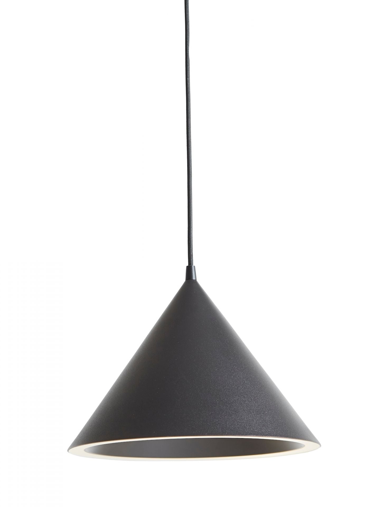 Cone Pendant Lamp - Black