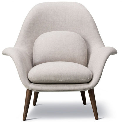 Scolpito Lounge Chair - Wood Base