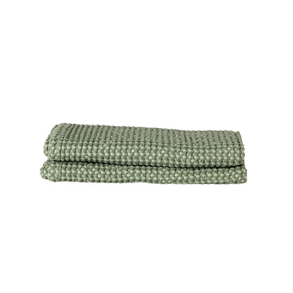 MODERNISM Waffle Bath Towel - 100% cotton - 70 x 140 Thyme Green