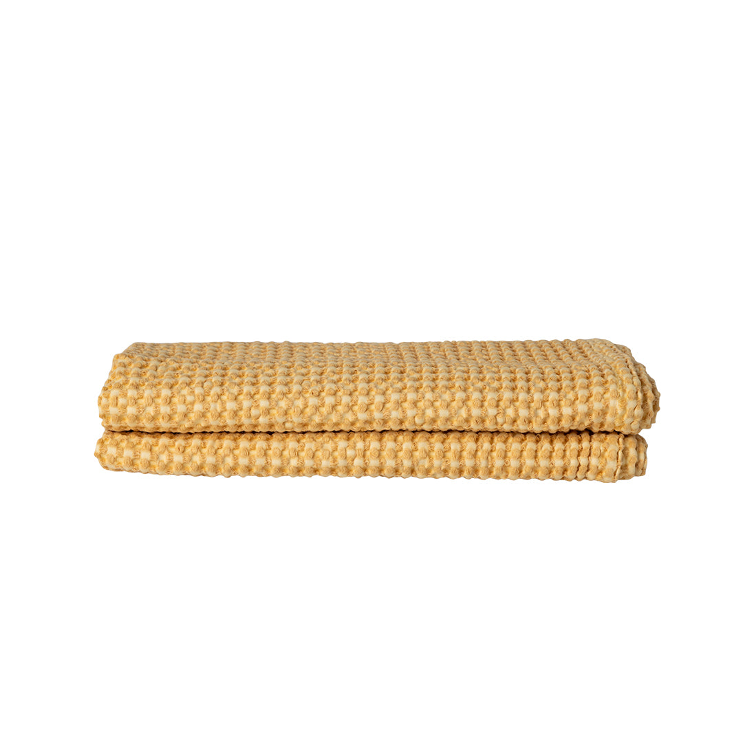 MODERNISM Waffle Bath Towel - 100% cotton - 70 x 140 Pastel Peach