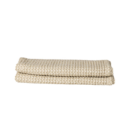 MODERNISM Waffle Bath Towel - 100% cotton - 70 x 140 Beige
