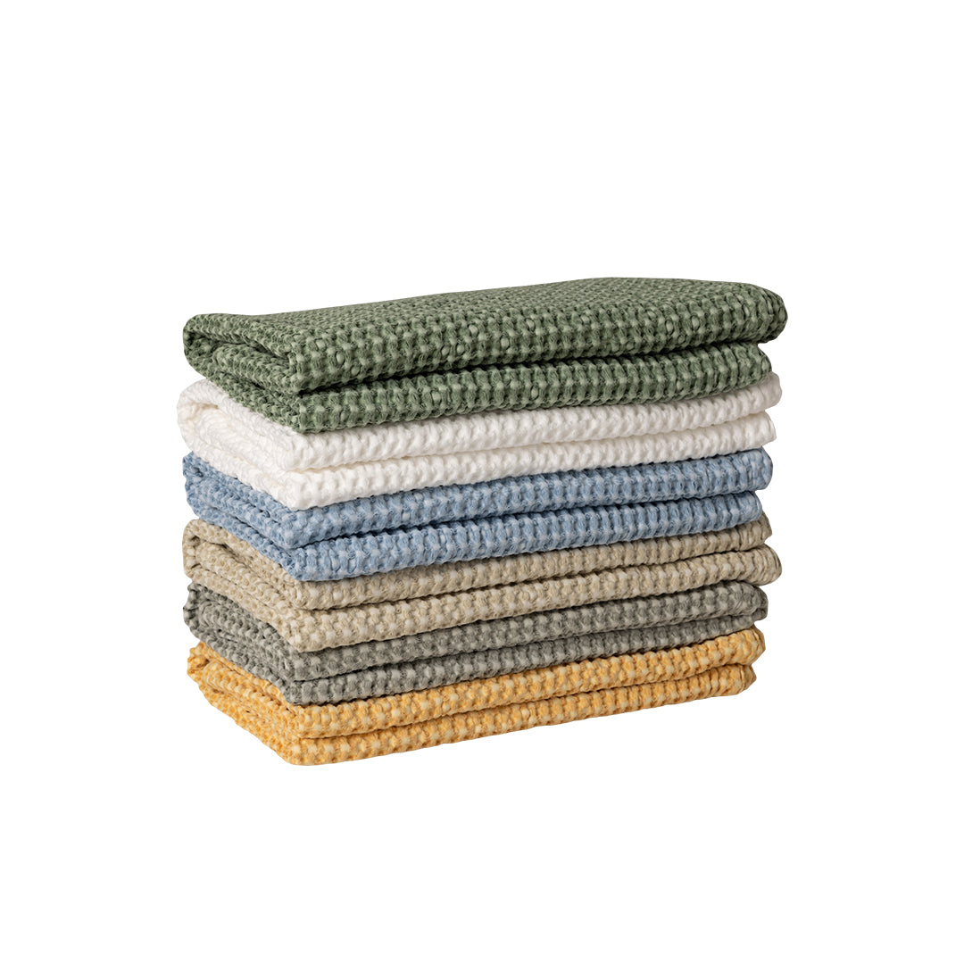 Waffle Knit Bath Towel - 100% Cotton -  70 x 140cm