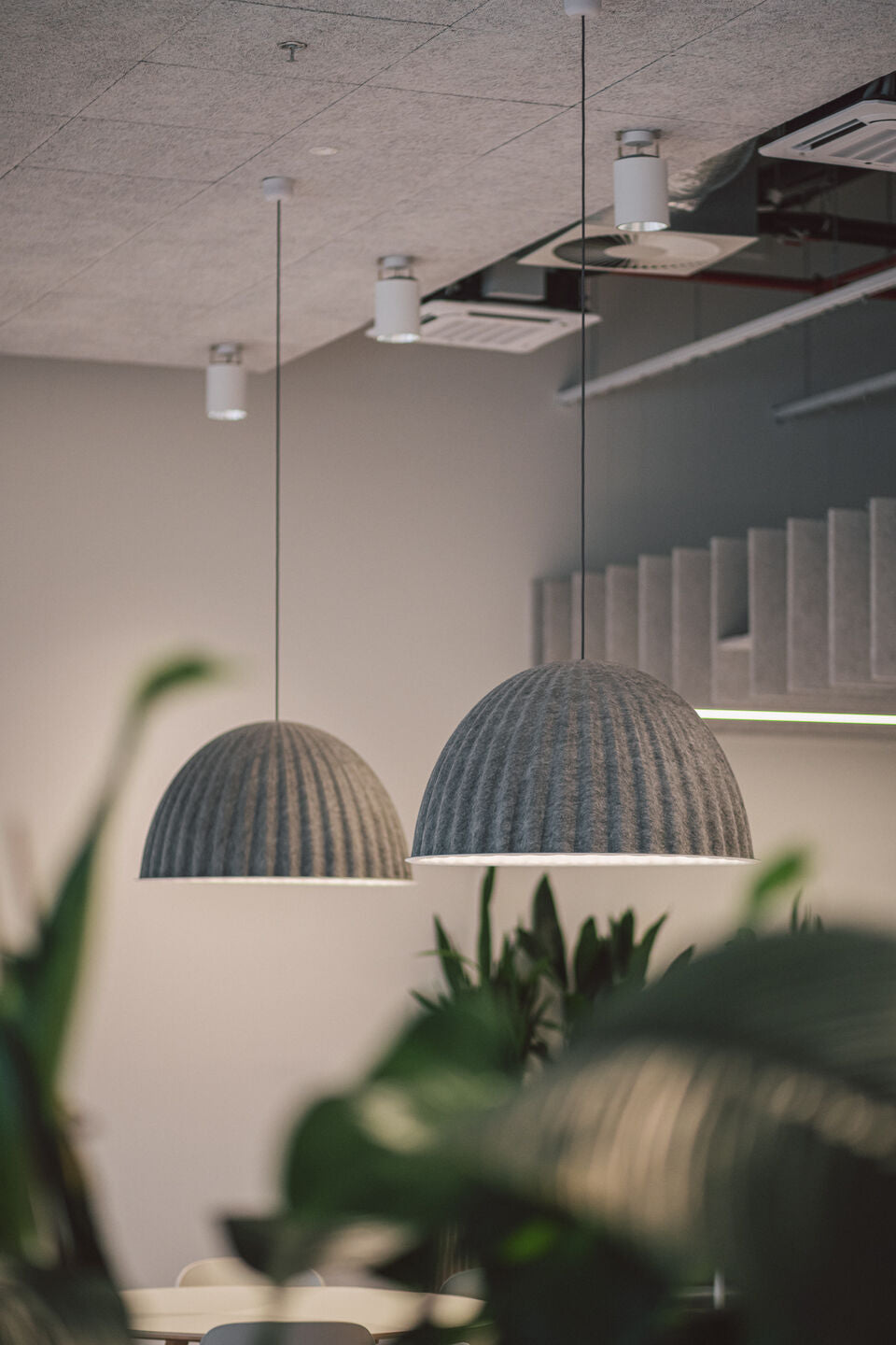 Campana Pendant 55cm - Grey