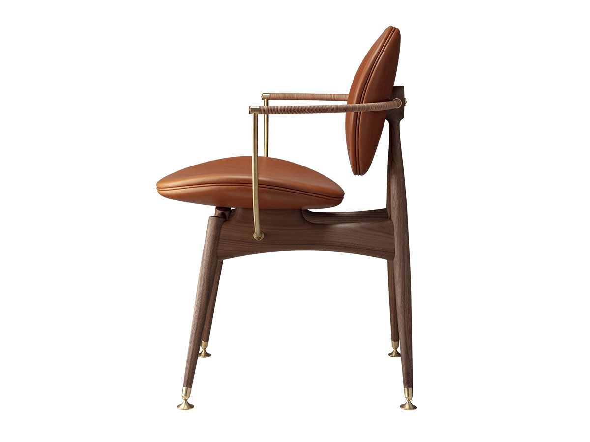 Voltaire Dining Chair with Armrest