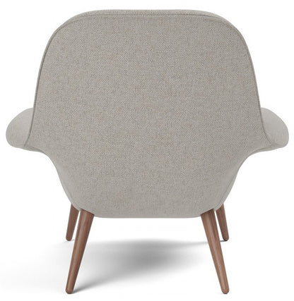 Scolpito Lounge Chair - Wood Base