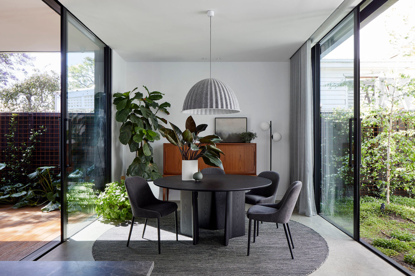 Campana Pendant 55cm - Grey