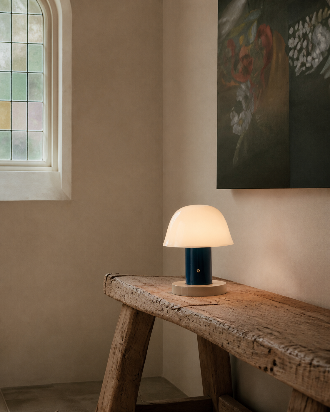 Sophia Portable Table Lamp - Twilight & Sand