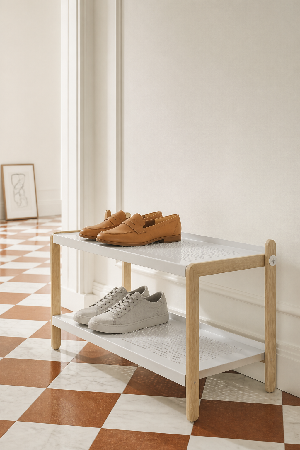 The Nordic Valet - Shoe Rack Small