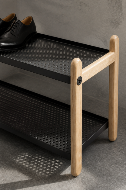 The Nordic Valet - Shoe Rack Small