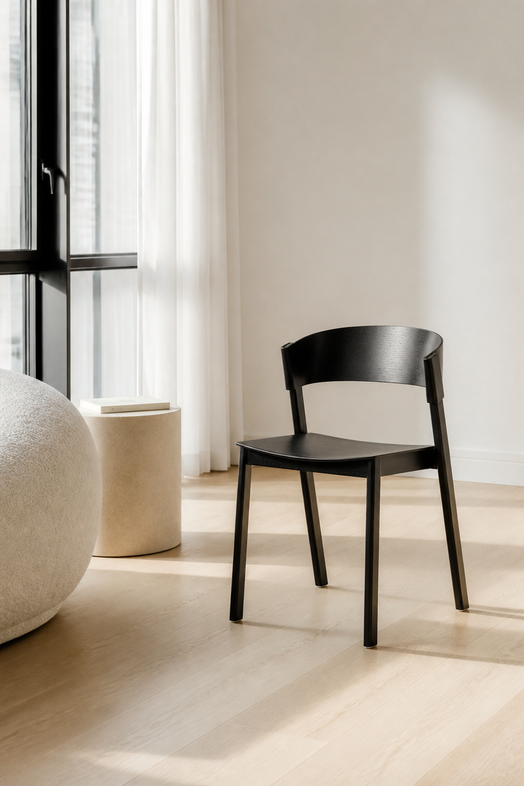Jacob Side Chair - Black