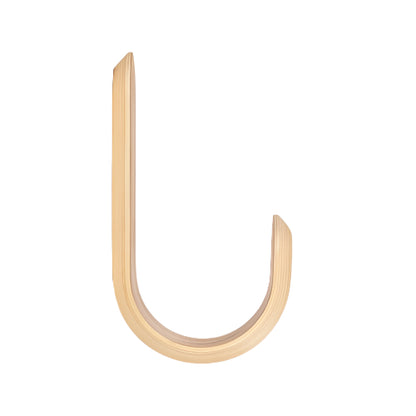 Curve Wall Hook - Ash Wood