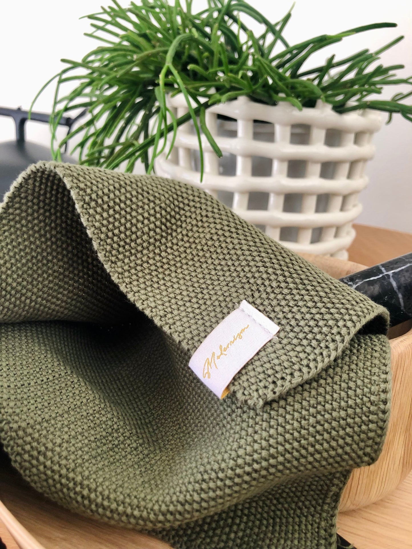 Modernism | Knitted Cotton Kitchen Dish Cloth