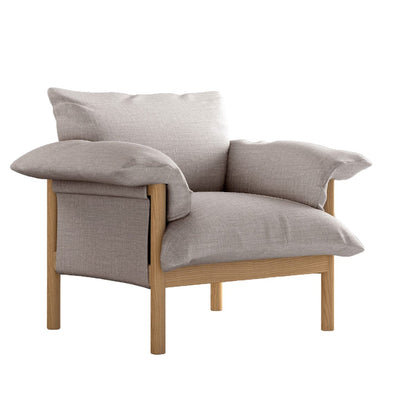 Rest Lounge Chair - Oak
