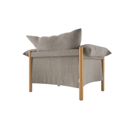 Rest Lounge Chair - Oak