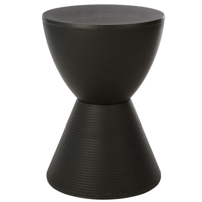Hourglass Stool - Low Black (Preorder, please enquire on current lead time).