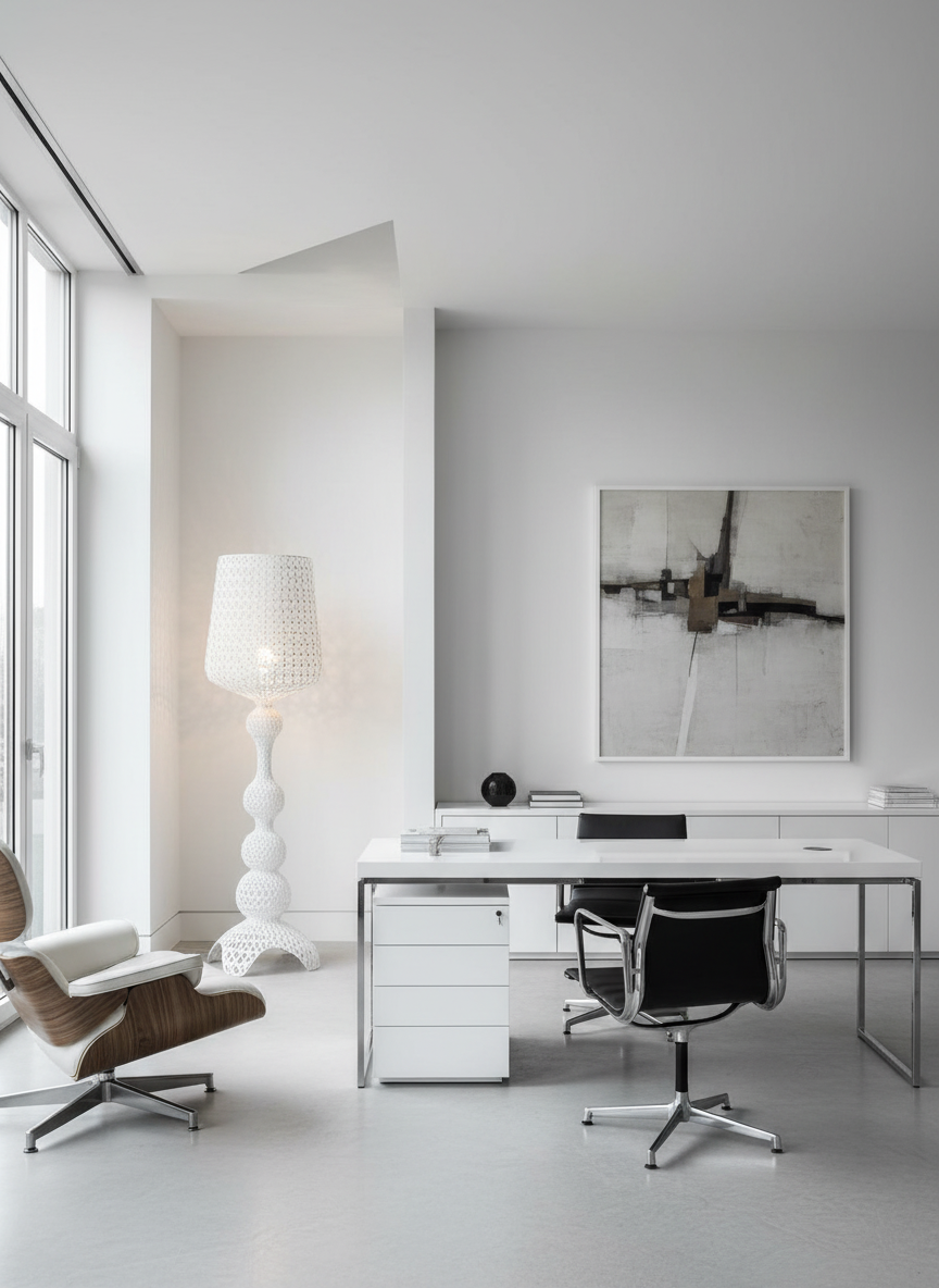 Phantom Floor Lamp 166cm - White