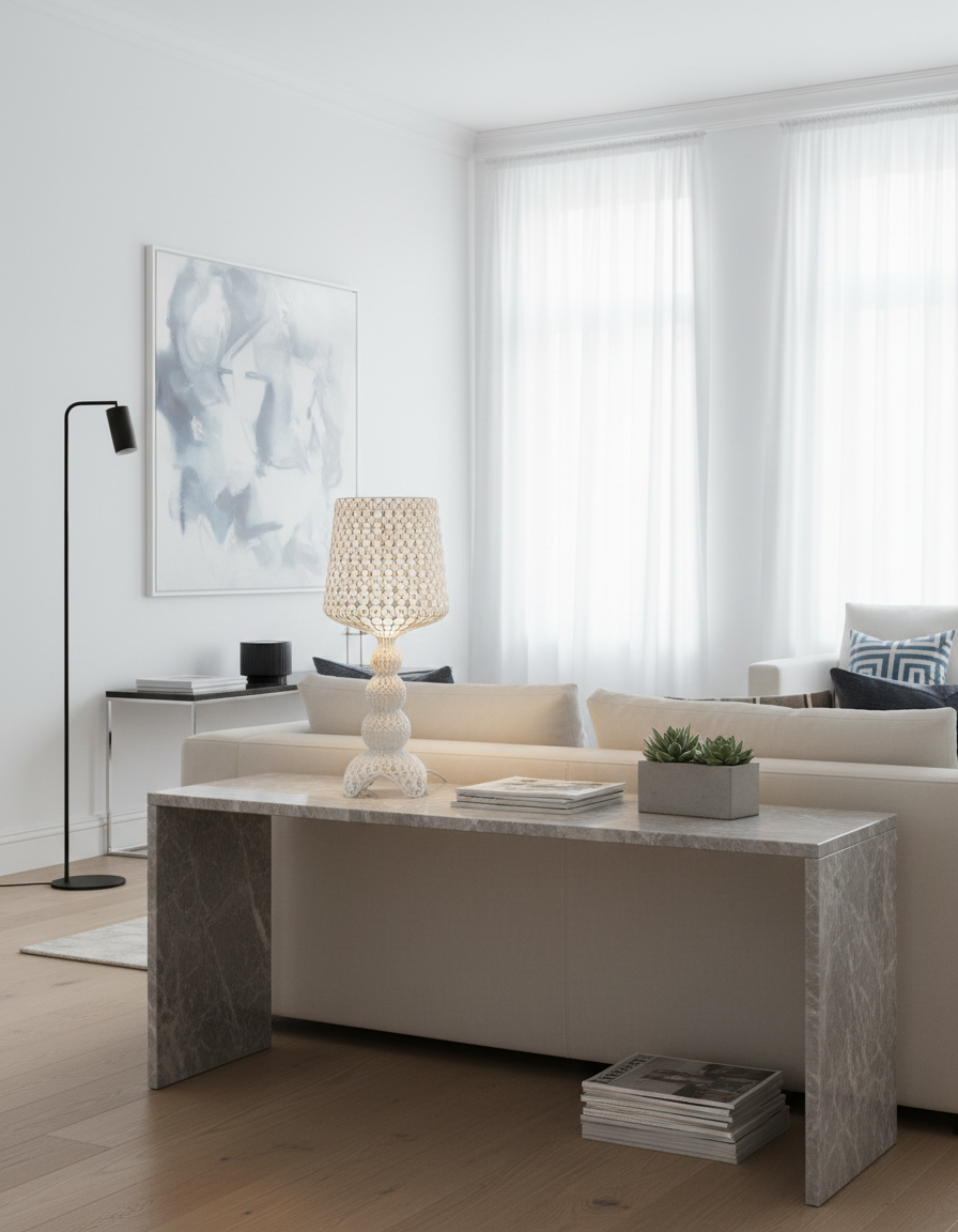 Phantom Table Lamp 70cm - White