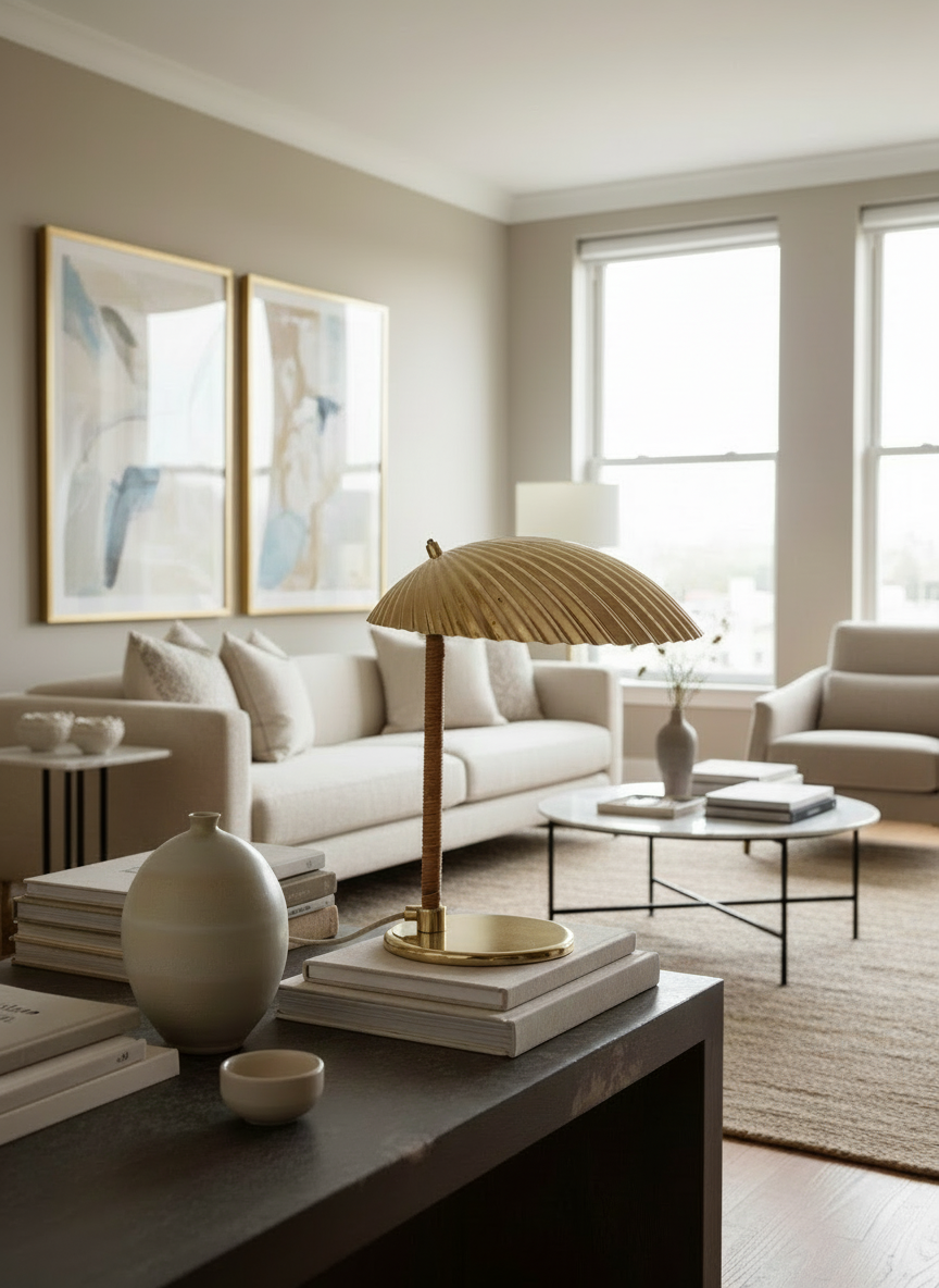 Tynell 5321 Table Lamp Premium Reproduction - Brass