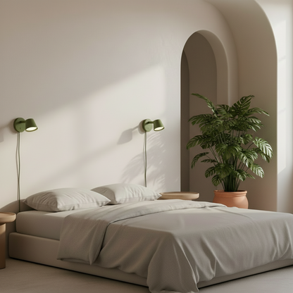 Miller Wall Lamp - Olive