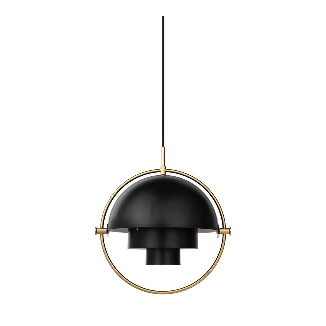 Multi Lite Pendant - Black/Brass - Premium Reproduction