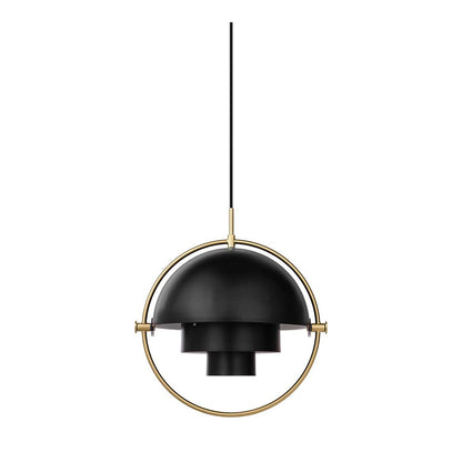 Multi Lite Pendant - Black/Brass - Premium Reproduction