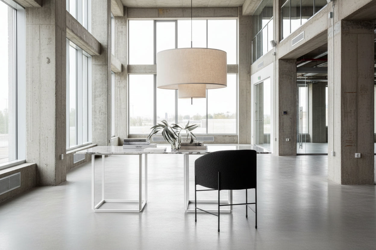 Tivoli Pendant Lamp - Beige Canvas