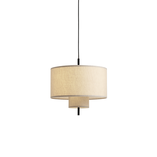 Tivoli Pendant Lamp - Beige Canvas