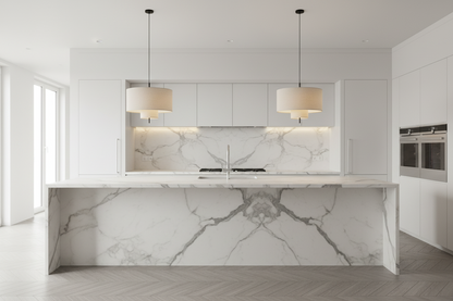 Tivoli Pendant Lamp - Beige Canvas