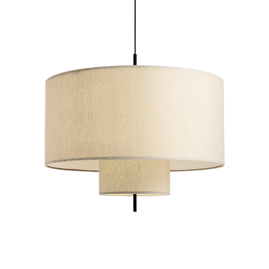 Tivoli Pendant Lamp - Beige Canvas