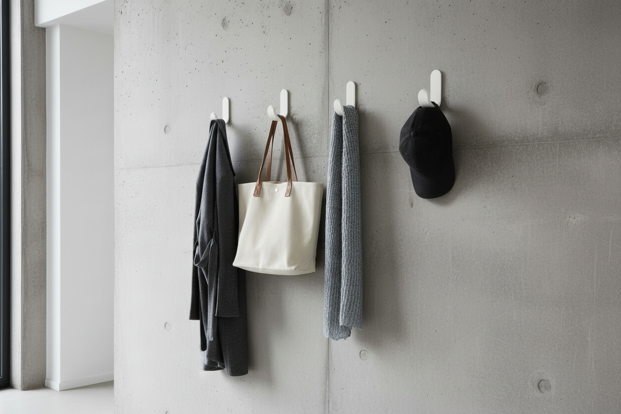 Curve Wall Hook - Ash Wood