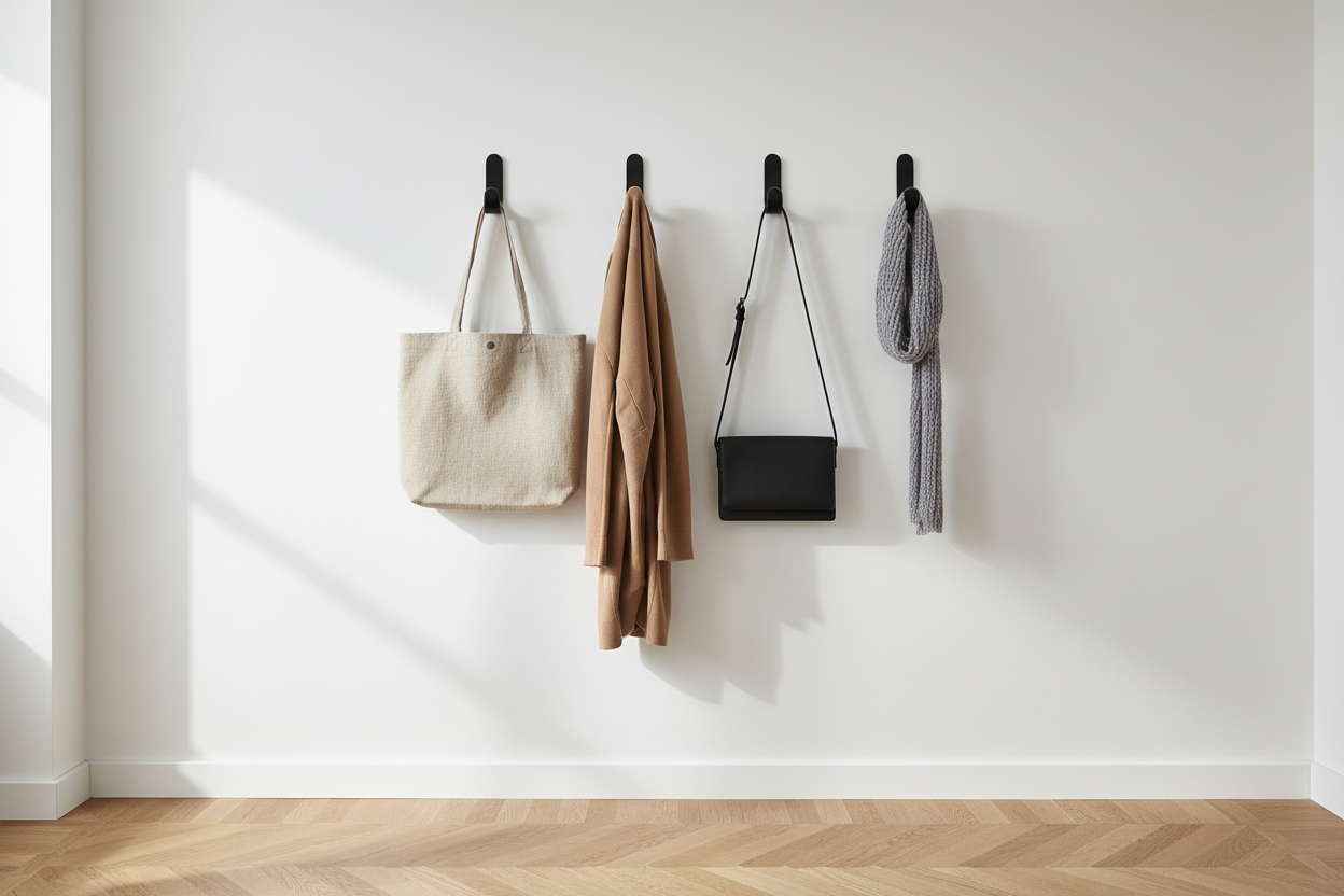 Curve Wall Hook - Ash Wood