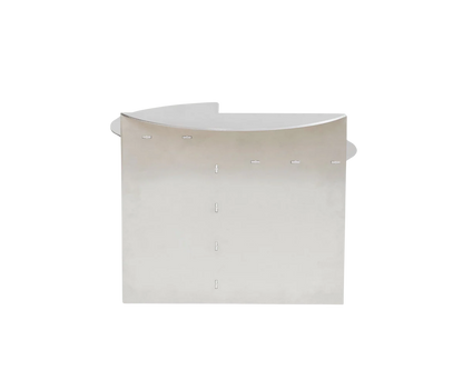 The Join Round Side Table - Aluminum