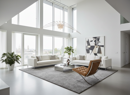 Barcelona Chair Premium Reproduction - 100% Leather