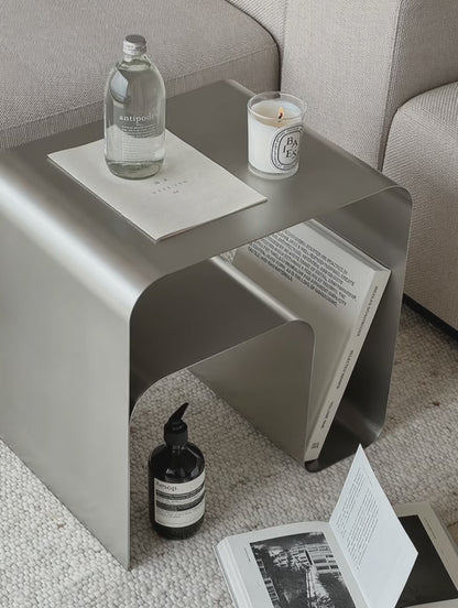 Cobain Side Table - Stainless Steel