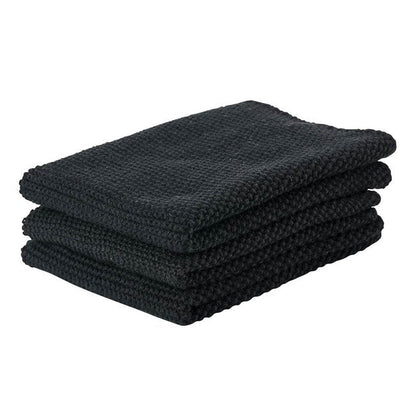 Modernism | Knitted Cotton Kitchen Dish Cloth Black