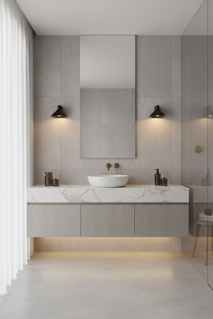 Conic Wall Lamp - Blackened Steel  - Indoor/Outdoor