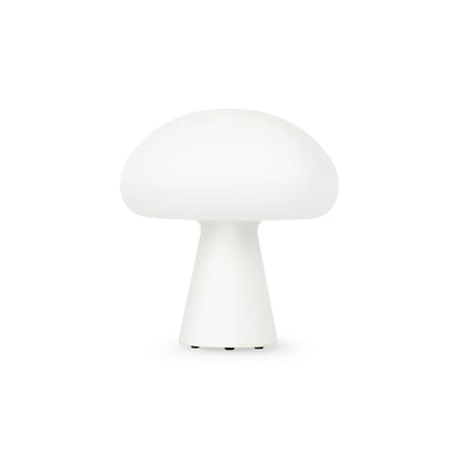 Tartufo Portable Table Lamp - Frosted Mouthblown Glass Shade
